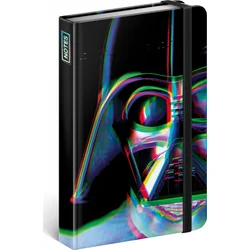 Notes Star Wars – Vader, linkovaný, 11 × 16 cm