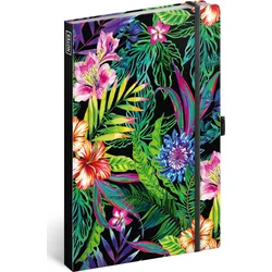 Notes Tropical, linkovaný, 13 × 21 cm