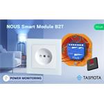 NOUS B2T WiFi Tasmota Smart 1-kanálový prepínač s monitorovaním napájania
