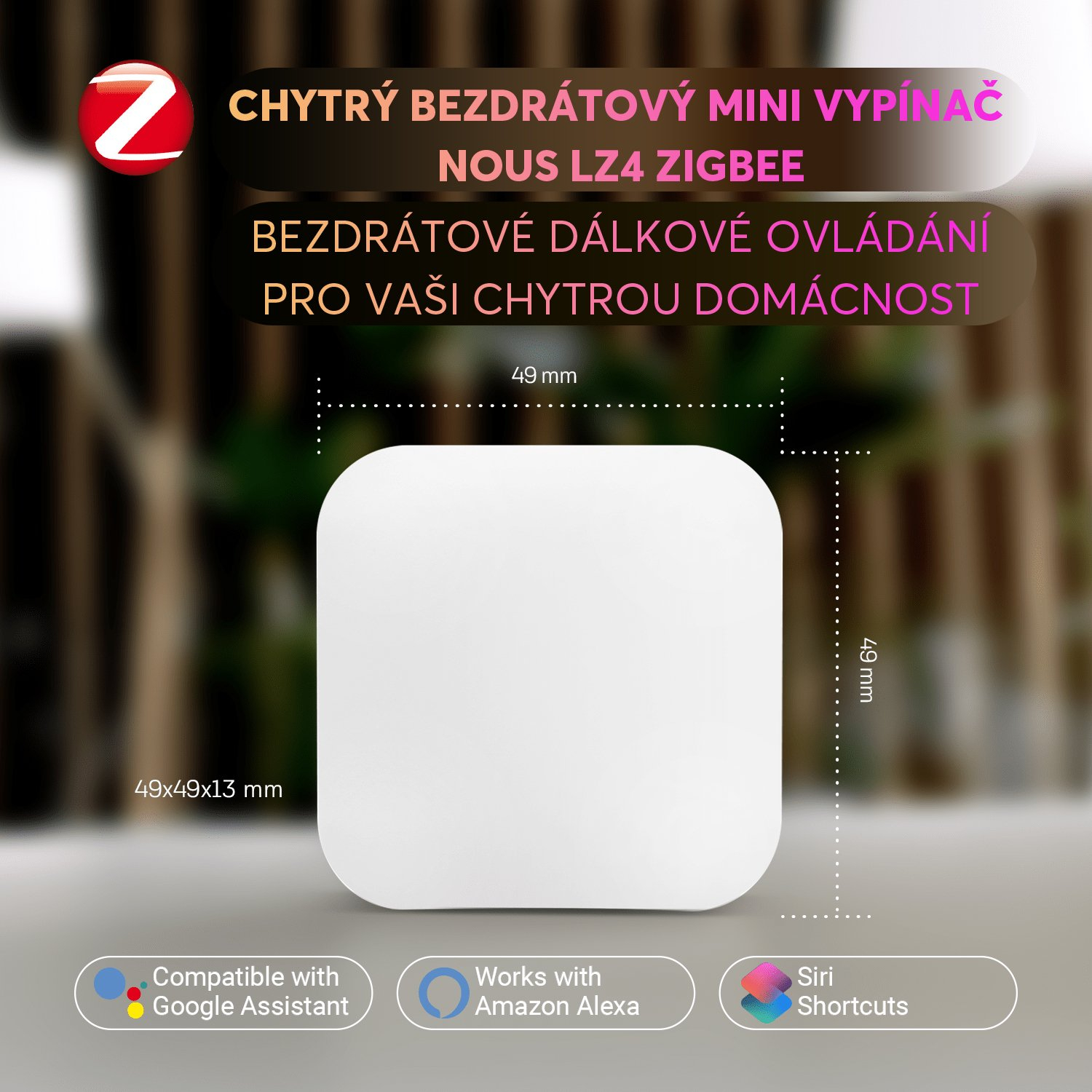 NOUS LZ4 ZigBee Tuya vypínač