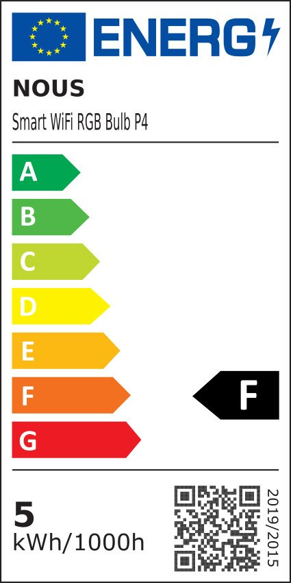 NOUS P4 WiFi Tuya RGB E14 (2ks)