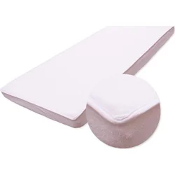 Nové detské nepremokavé prestieradlo 120x60 White