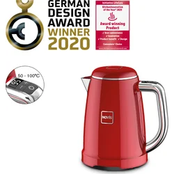 Novis Kettle KTC1 Rychlovarná konvice 1,6 l, červená