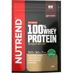 Nutrend 100% WHEY protein 400 g, čokoládové brownies