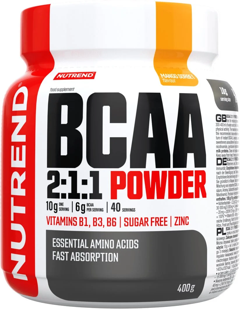 Nutrend BCAA 2:1:1 POWDER 400 g, mango