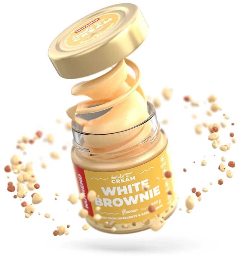 Nutrend DeNuts cream 250 g, White brownie