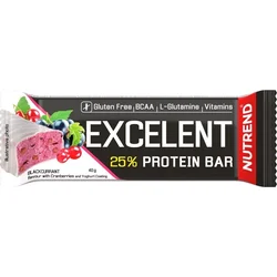 Nutrend EXCELENT protein bar 40 g, černý rybíz s brusinkami, 5ks