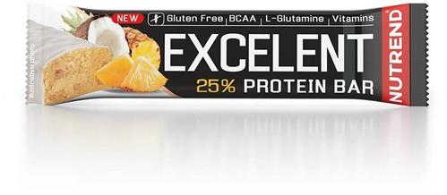 Nutrend EXCELENT proteínová tyčinka 85 g, ovocný mix, 3ks