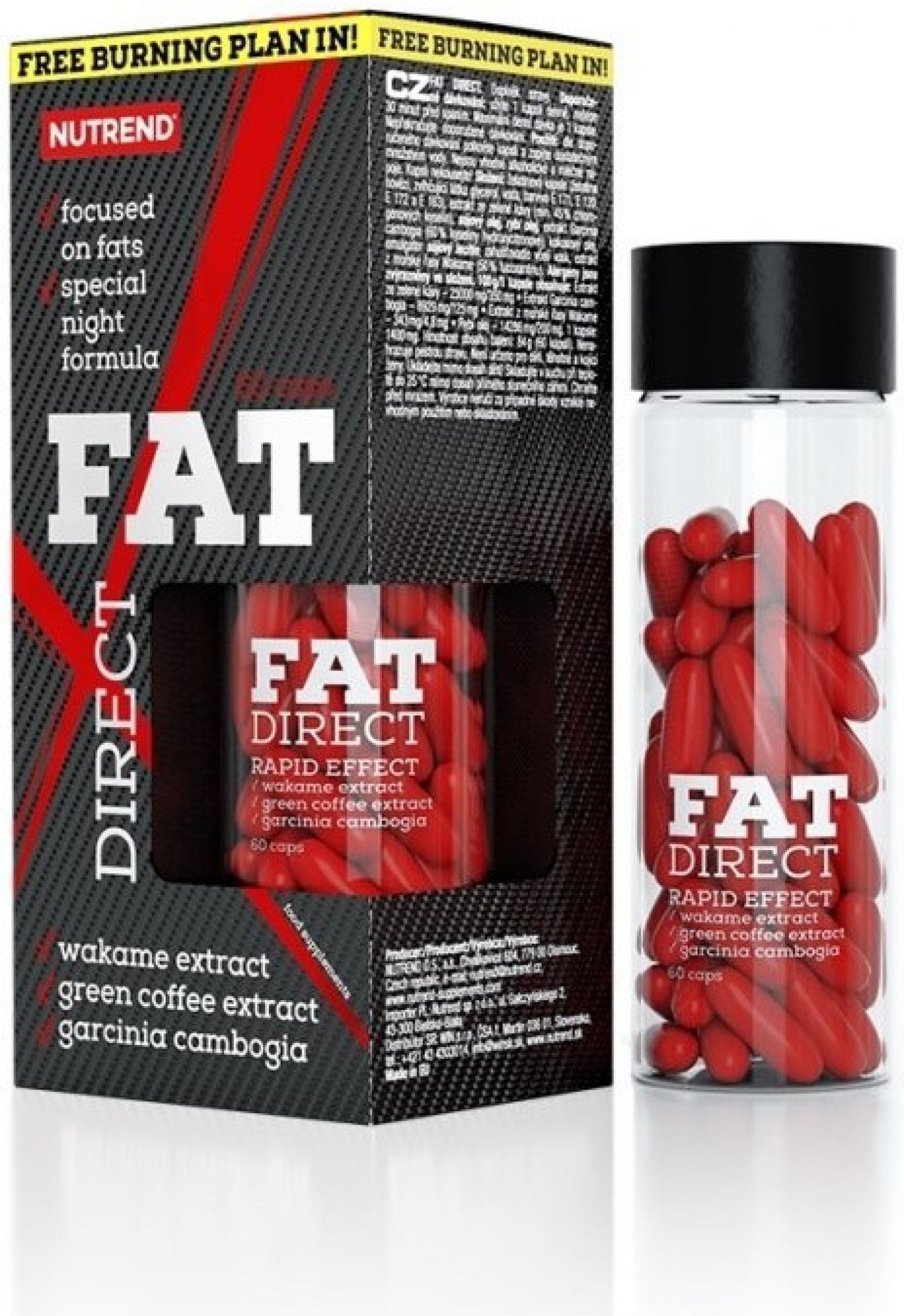 Nutrend FAT DIRECT, 60 kapsúl