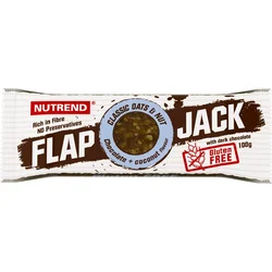 Nutrend Flapjack tyčinka GLUTEN FREE 100 g, čokoláda + kokos s horkou čokoládou, 5ks