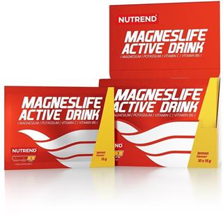  Nutrend MAGNESLIFE Active Drink 10x 15 g, citron