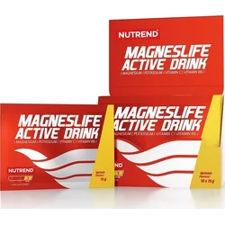 Nutrend MAGNESLIFE ACTIVE DRINK, 10x15g, citron 8594014867664 - Sportovní výživy