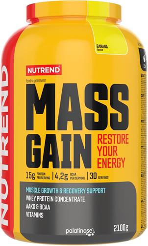 Nutrend MASS GAIN 2100 g, banán