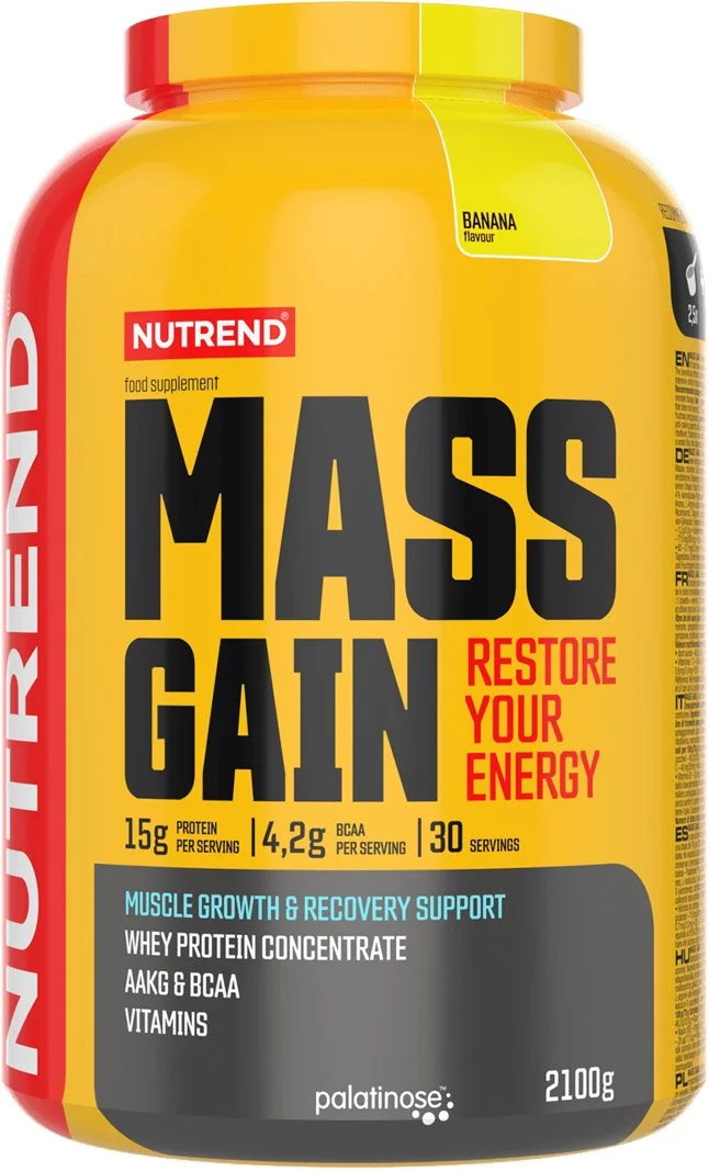 Nutrend MASS GAIN 2100 g, banán