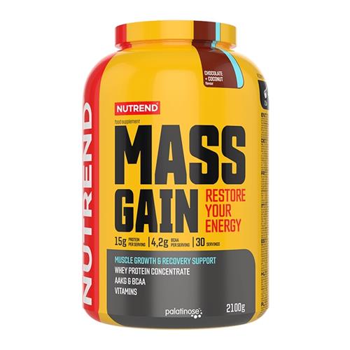 Nutrend MASS GAIN 2100 g, čokoláda+kokos