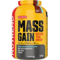 Nutrend MASS GAIN 2100 g, čokoláda+kokos