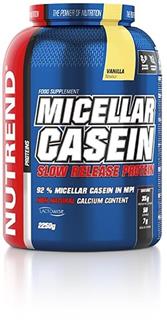Nutrend MICELLAR CASEIN 2250 g, vanilka