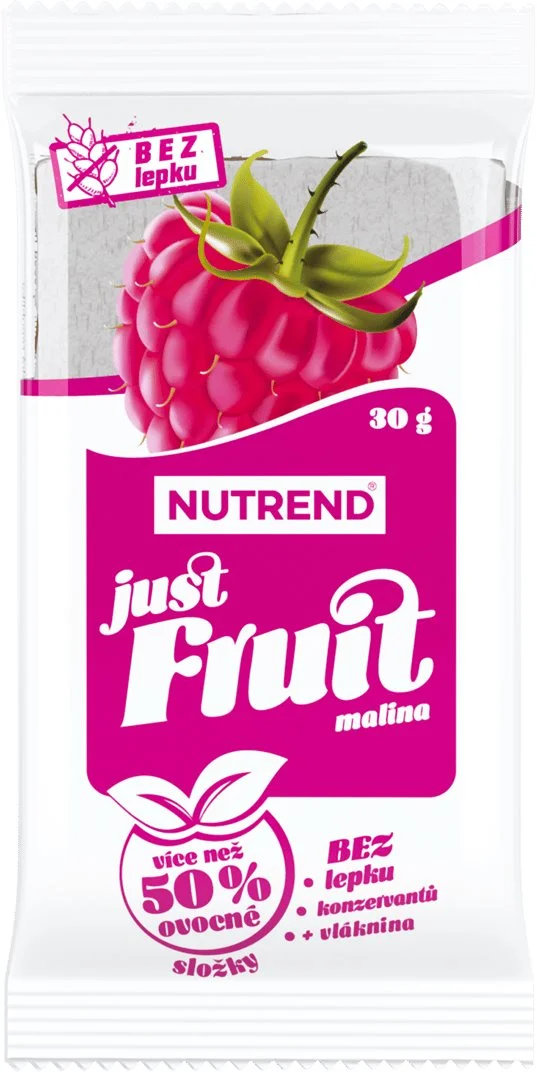 Nutrend Ovocná tyčinka Just Fruit 30 g, malina