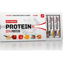 Nutrend protein bar 6x 55 g, mix příchutí