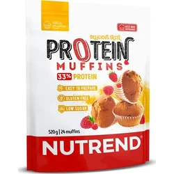 Nutrend PROTEIN MUFFINS 520 g, vanilka s malinami