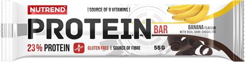Nutrend proteínová tyčinka 55g, banán, 5ks