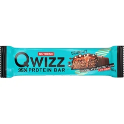 Nutrend QWIZZ protein bar 60 g, čokoláda+kokos