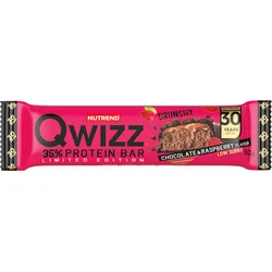 Nutrend QWIZZ protein bar 60 g, čokoláda+malina