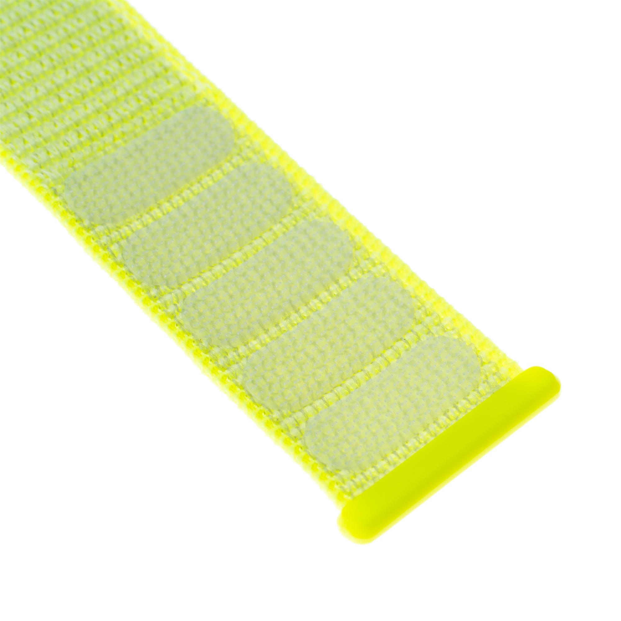 Nylonový remienok FIXED pre Apple Watch 42/44/45 mm, limetkový