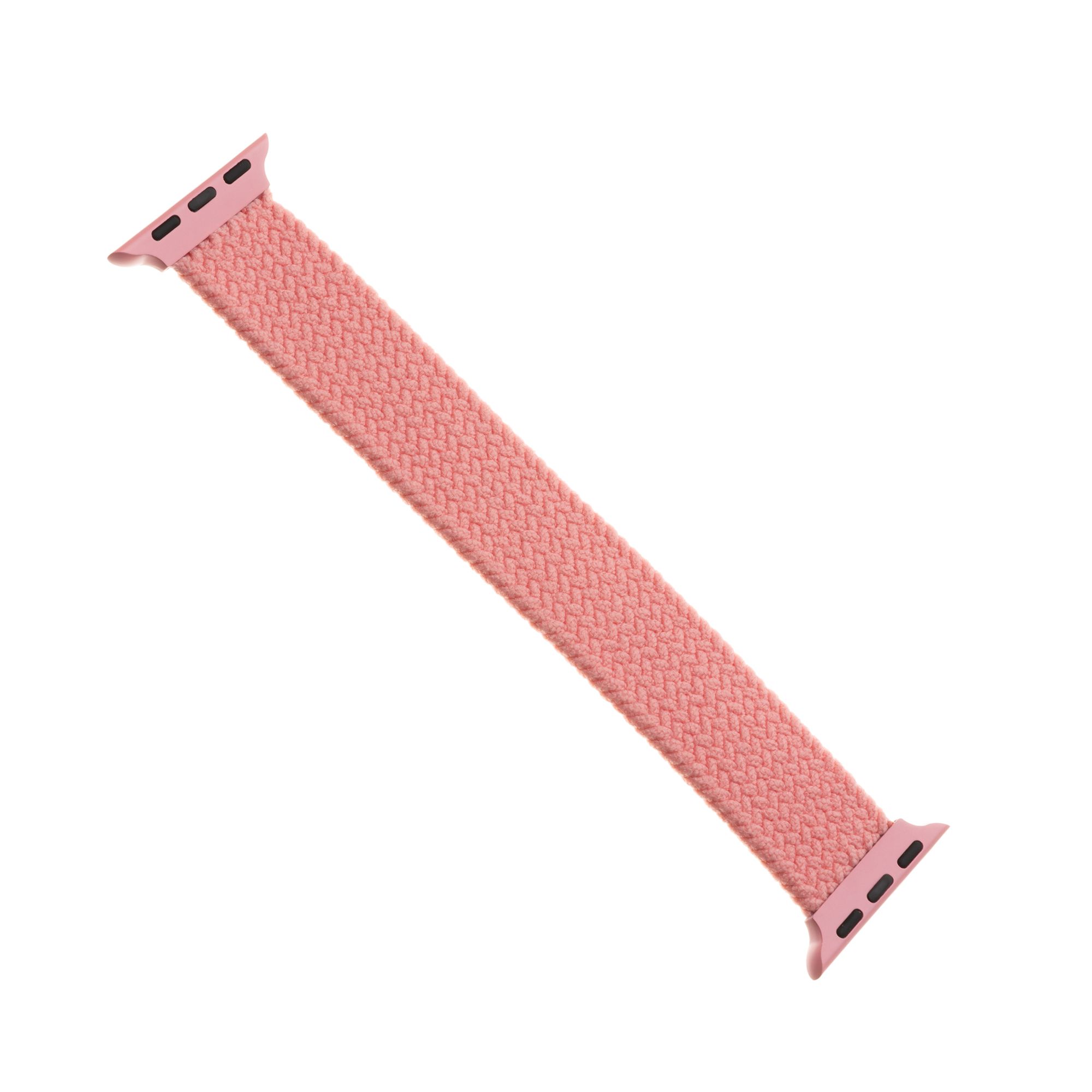 Nylonový remienok FIXED pre Apple Watch 42/44/45 mm, veľkosť L, ružový