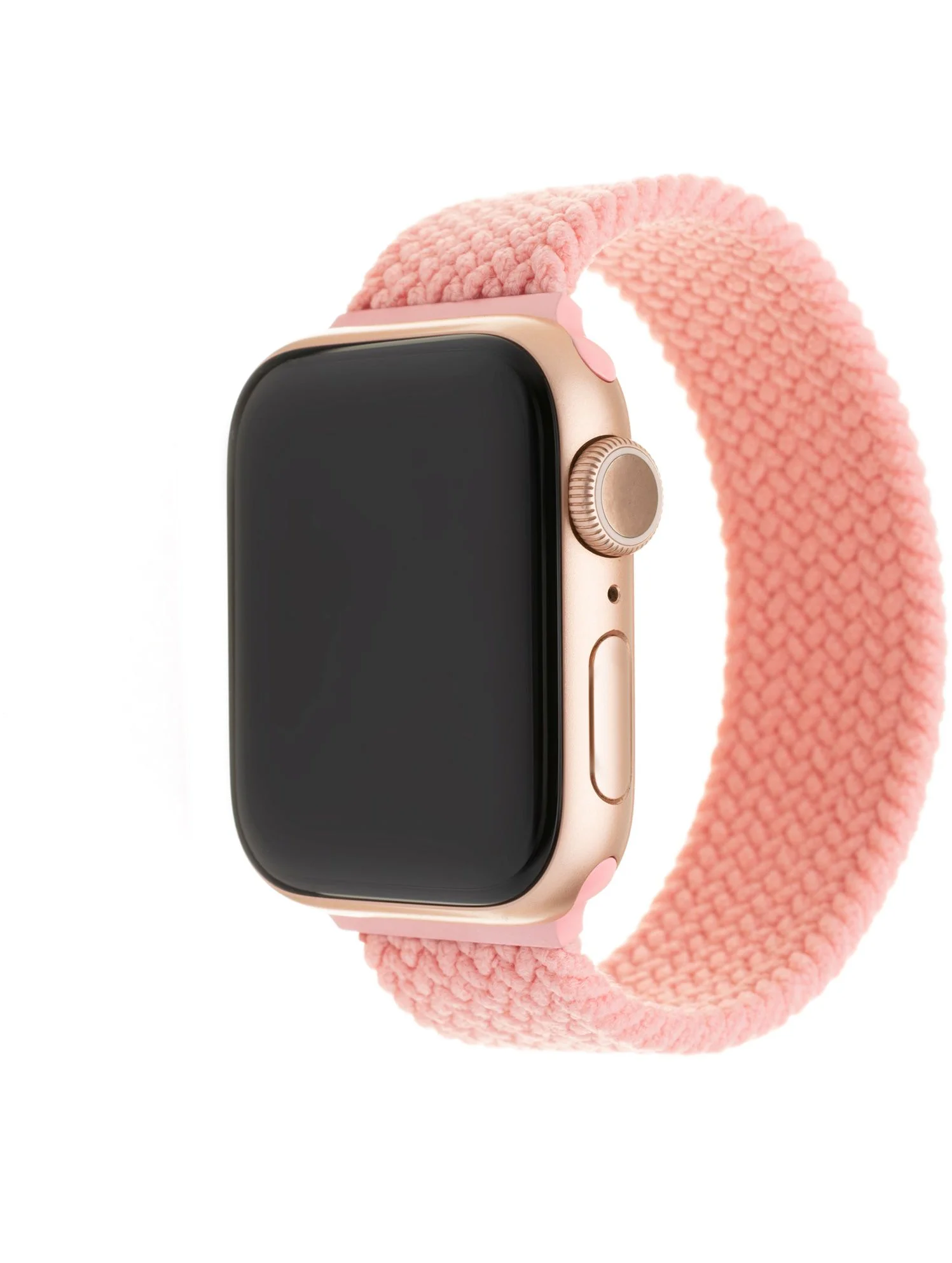 Nylonový remienok FIXED pre Apple Watch 42/44/45 mm, veľkosť XL, ružový