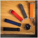 Nylonový športový remienok FIXED pre Garmin QuickFit 26 mm, oranžový