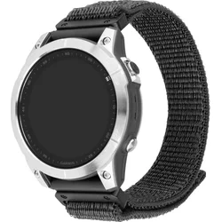 Nylonový športový remienok FIXED pre Garmin QuickFit 26 mm, tmavosivý