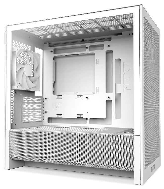 NZXT H3 Flow, bílá