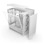 NZXT H5 Flow RGB, bílá