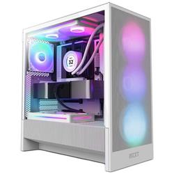 NZXT H5 Flow RGB, bílá