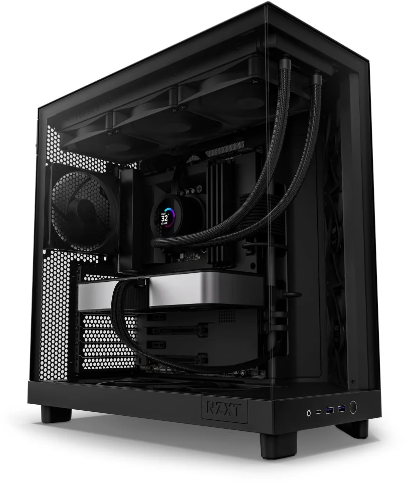 NZXT H6 Flow, čierna