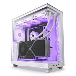 NZXT H6 Flow RGB, bílá