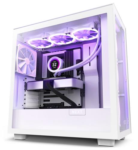 NZXT H7 Elite Edition, bílá