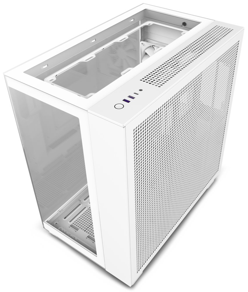 NZXT H9 Elite, biela