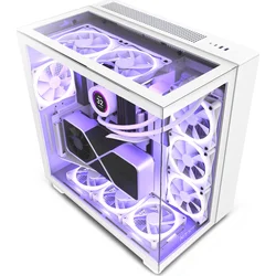 NZXT H9 Elite, biela