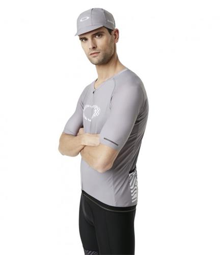 OAKLEY ICON JERSEY COOL GREY, vel.L - cyklistický dres