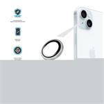 Ochranná skla čoček fotoaparátů FIXED Camera Glass pro Apple iPhone 16/16 Plus, stříbrná