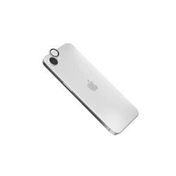 Ochranná skla čoček fotoaparátů FIXED Camera Glass pro Apple iPhone 16e, stříbrná