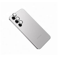 Ochranná skla čoček fotoaparátů FIXED Camera Glass pro Samsung Galaxy S24, stříbrná