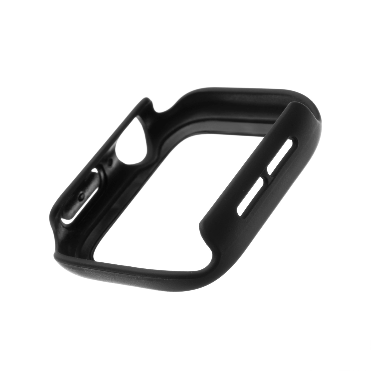 Ochranné pouzdro FIXED Pure+ s temperovaným sklem pro Apple Watch 44mm, černé