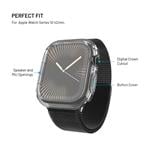 Ochranné puzdro FIXED Pure Watch s tvrdeným sklom pre Apple Watch 42 mm, číre