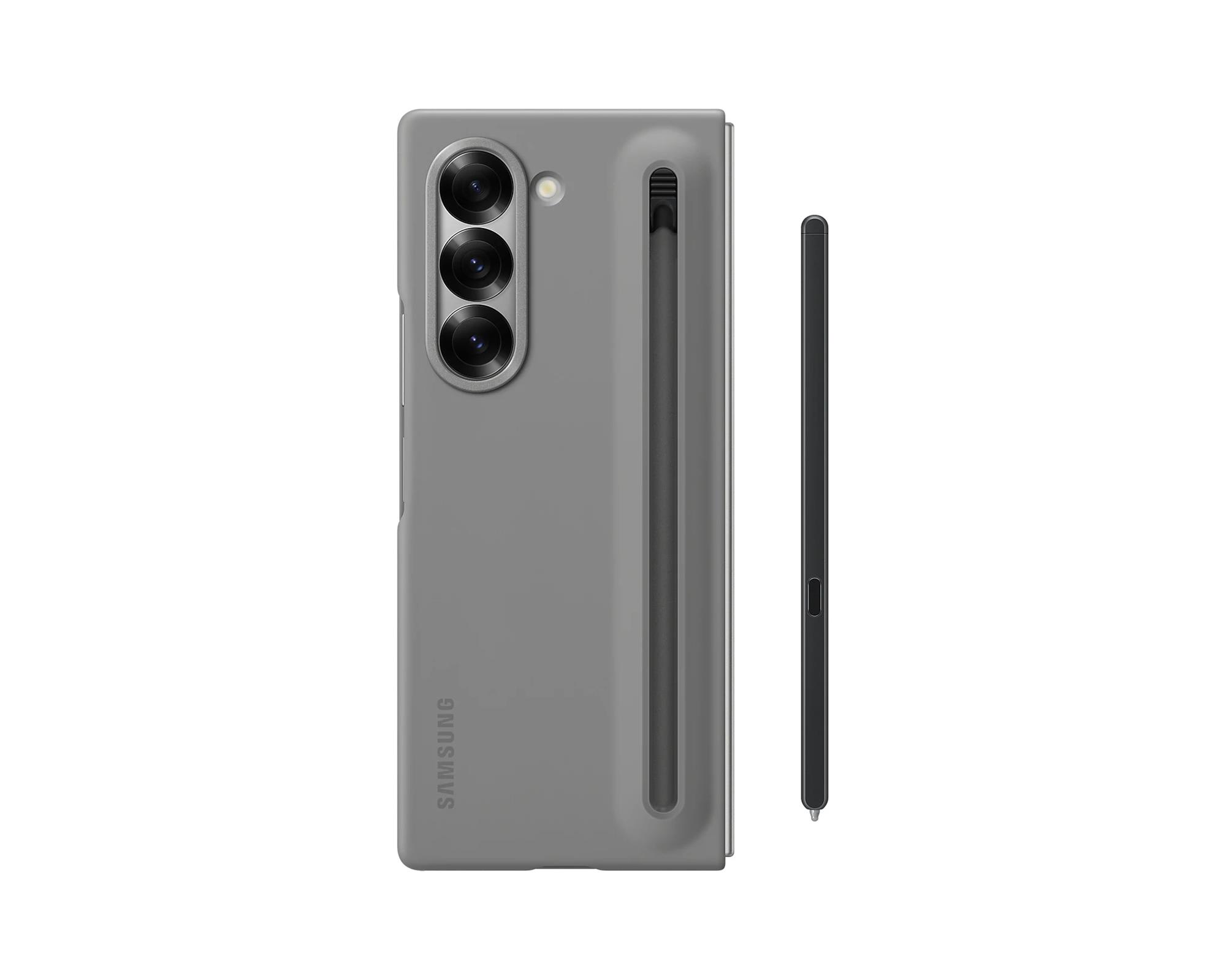 Ochranné puzdro Samsung s perom S Pen pre Z Fold6 sivé