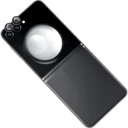 Ochranné sklo na objektív fotoaparátu FIXED Camera Glass pre Samsung Galaxy Z Flip 5 5G, čierne