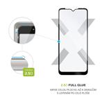 Ochranné tvrdené sklo FIXED Full-Cover pre Motorola Moto G Pure, priľnavé na celý displej, čierne