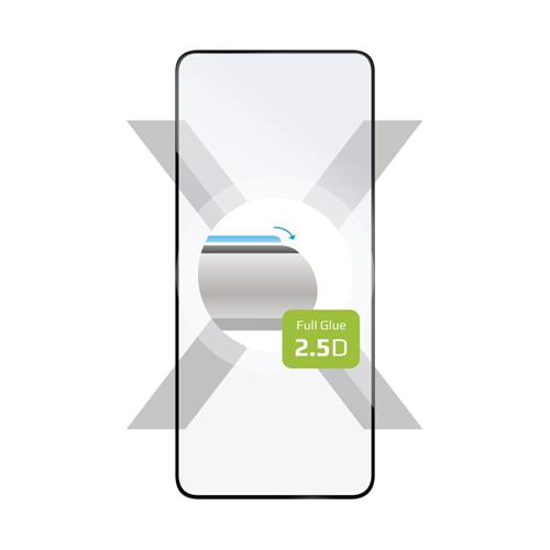 Ochranné tvrdené sklo FIXED Full-Cover pre Realme 9 4G, priľnavé na celý displej, čierne